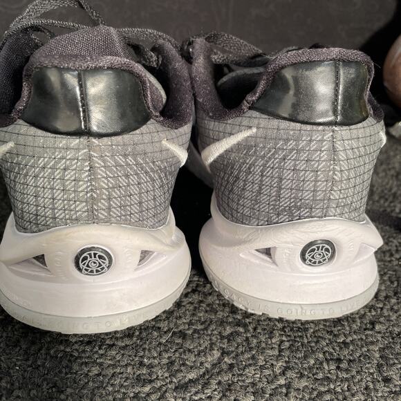 Size 5- Nike Kyrie 4 TB Low Black Wolf Grey Suede Leather (DA7803-003) EUC main image 15